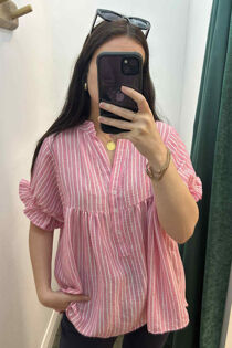The-Frill-Sleeve-Stripe-Blouse-Pink1.jpg
