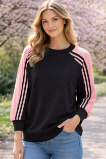 The-Sporty-Stripe-Longline-Sweat-Top-Black---Pink.jpg