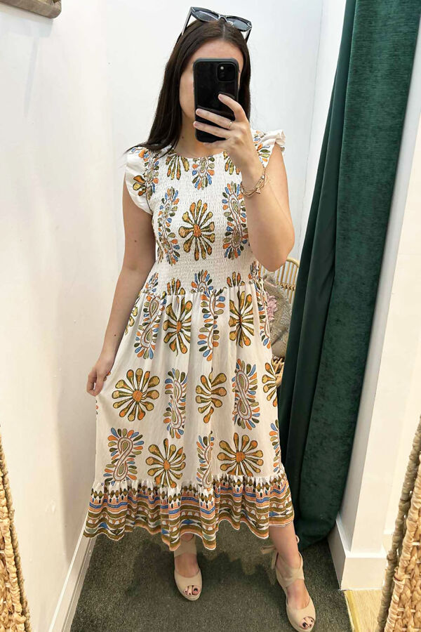 The-Floral-Aztec-Shirred-Midi-Dress-White1.jpg