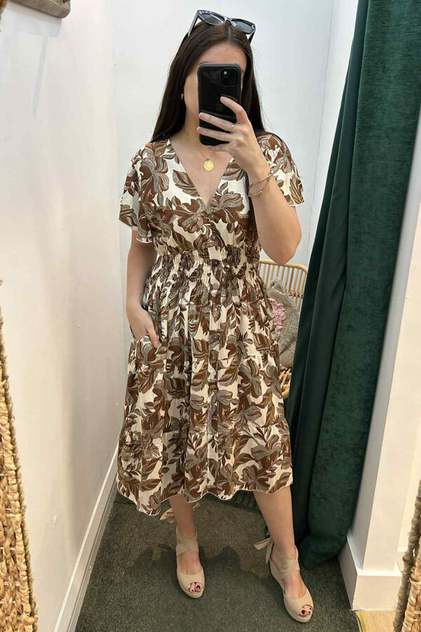 The-Floral-Cap-Sleeve-Midi-Dress-Browns.jpg