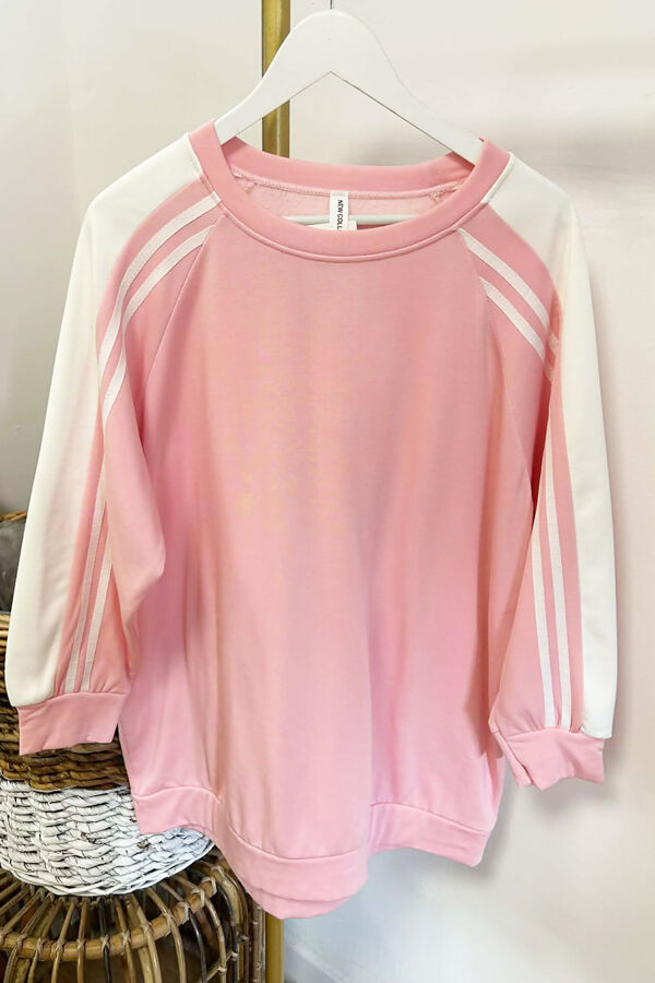 The-Sporty-Stripe-Longline-Sweat-Top-Pink---White2.jpg