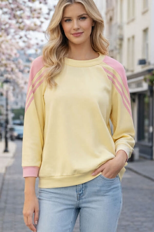The-Sporty-Stripe-Longline-Sweat-Top-Yellow---Pink.jpg